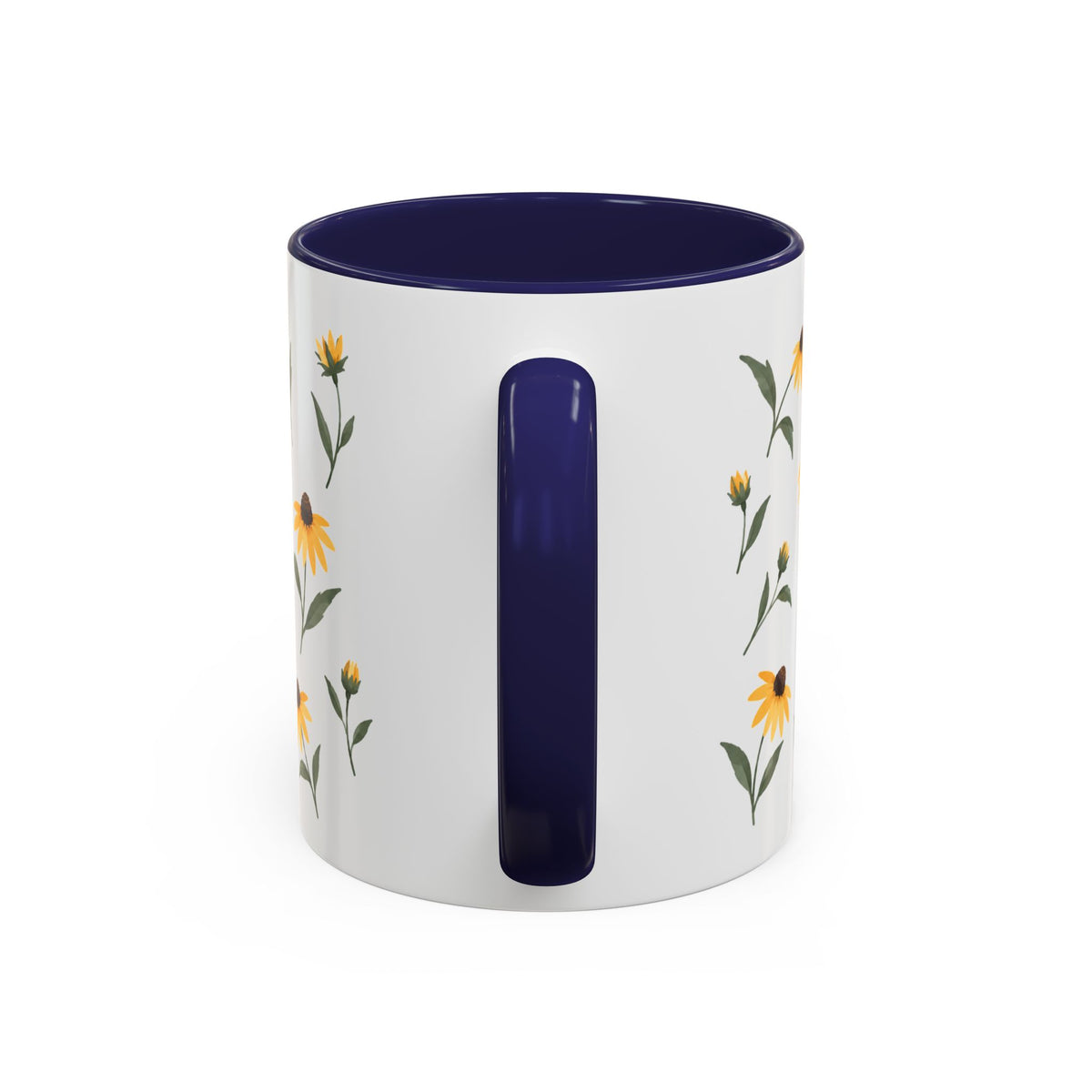 Maryland Black-eyed Susan Mug, State Flower Floral Coffee Cup, 11oz Botanical Gift