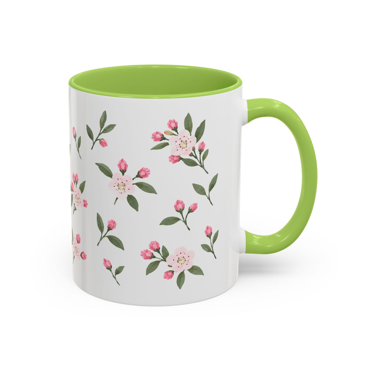 Pennsylvania Mountain Laurel Mug, State Flower Floral Coffee Cup, 11oz Botanical Gift