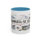 Wrangell-St. Elias National Park Coffee Mug | Alaska Wilderness Climbing Gift | Accent Color Ceramic 11oz 15oz
