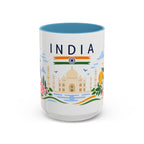 India Coffee Mug | Travel Souvenir Accent Mug | Country Gift Ceramic Cup 11oz 15oz