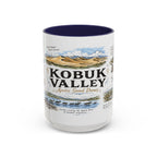 Kobuk Valley National Park Coffee Mug | Alaska Arctic Sand Dunes Gift | Accent Color Ceramic 11oz 15oz