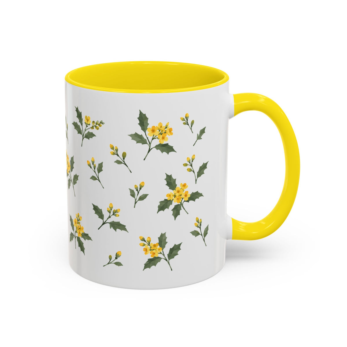 Oregon Oregon Grape Mug, State Flower Floral Coffee Cup, 11oz Botanical Gift