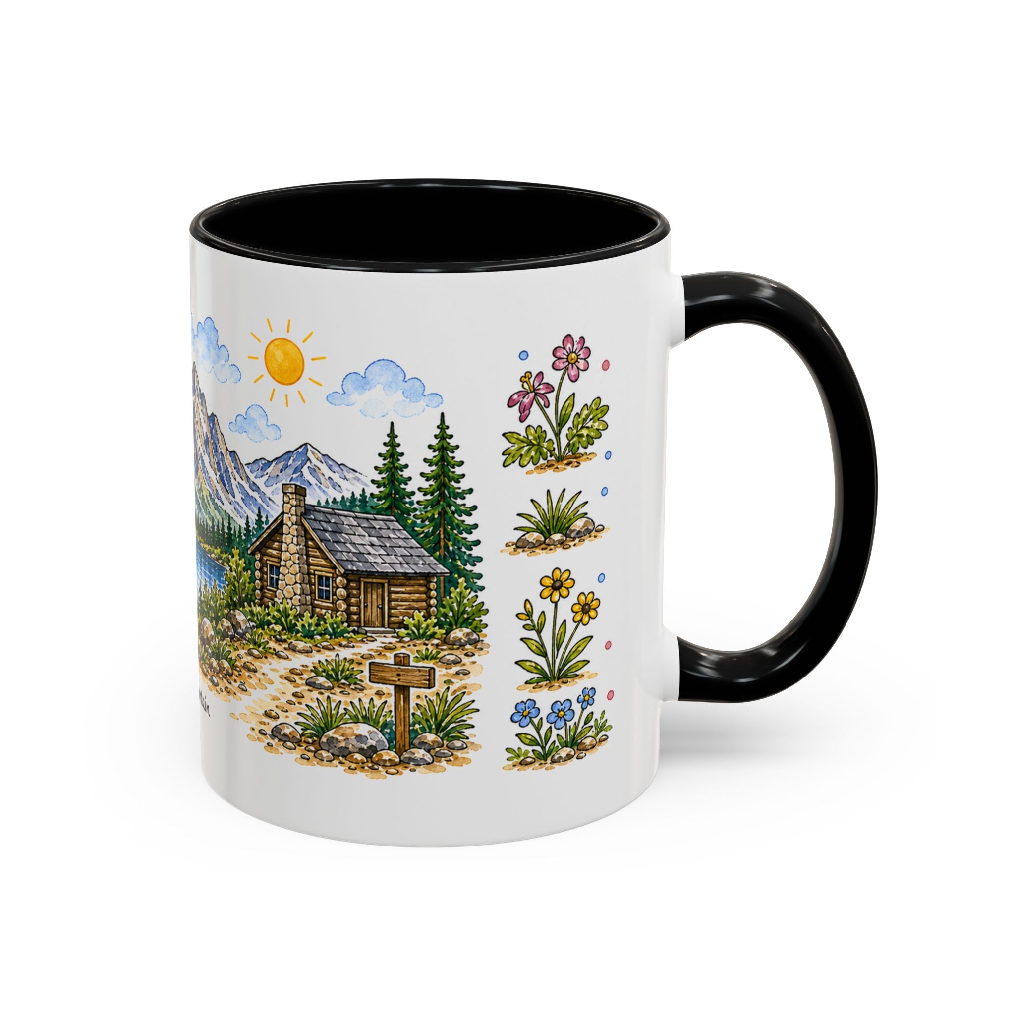 Rocky Mountain National Park Mug | US Travel Souvenir Accent Coffee Mug | 11oz 15oz Ceramic Cup