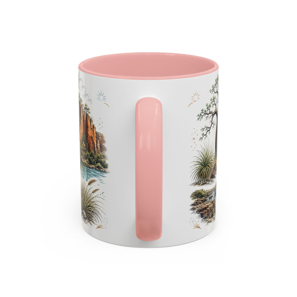 Kimberley Mug, Australia Travel Souvenir, Bucket List Gift, Accent Ceramic Coffee Mug 11oz 15oz