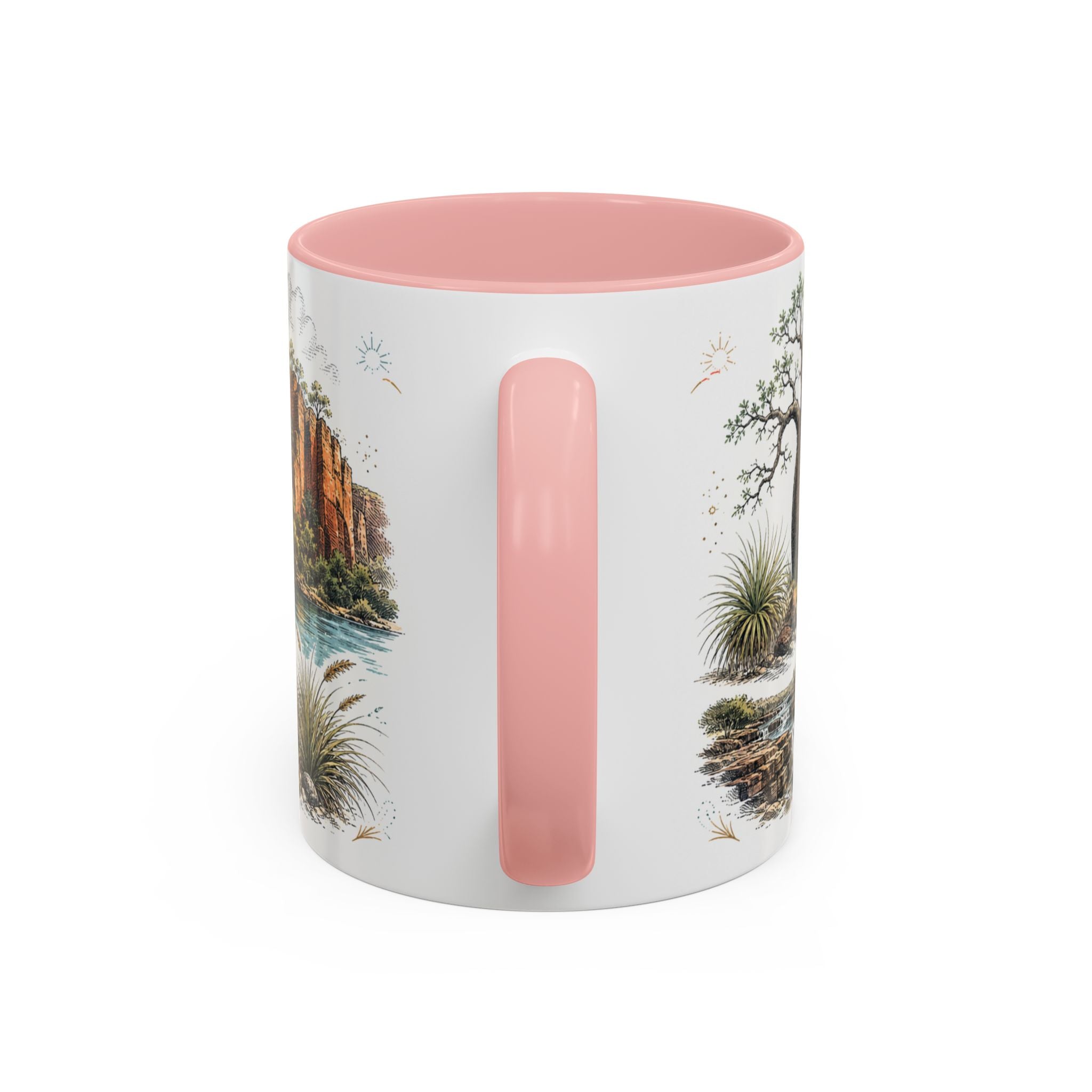 Kimberley Mug, Australia Travel Souvenir, Bucket List Gift, Accent Ceramic Coffee Mug 11oz 15oz