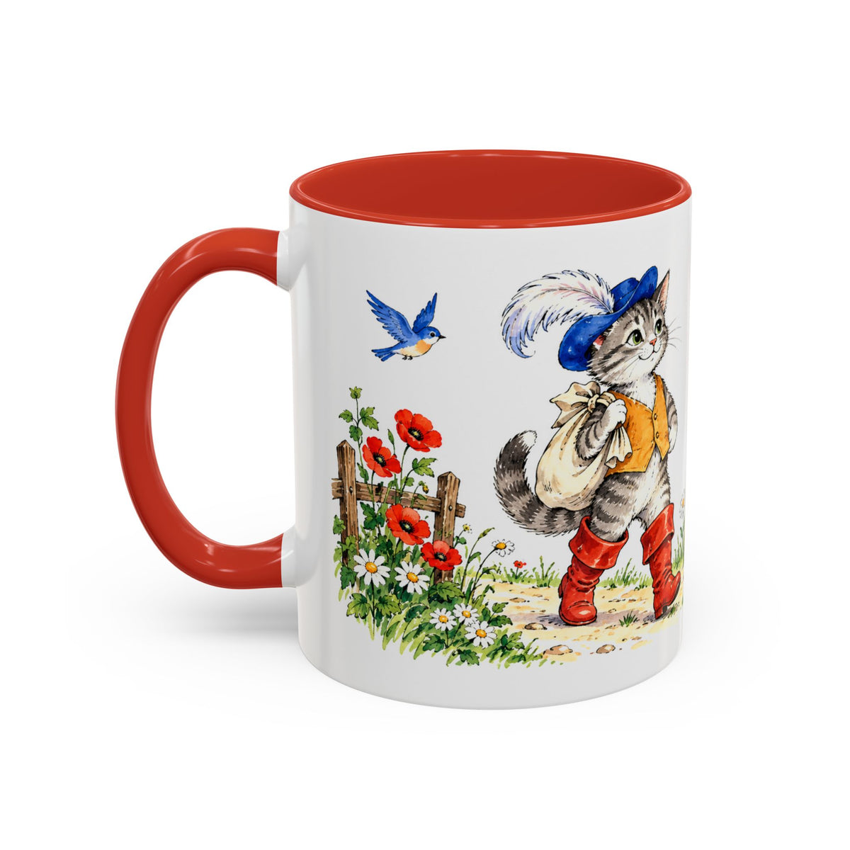 Puss in Boots Mug | Storybook Fairy Tale Accent Coffee Mug | EveryLegend