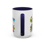 Valencia Illustrated Travel Mug | City Souvenir Accent Coffee Mug | 11oz 15oz Ceramic Cup