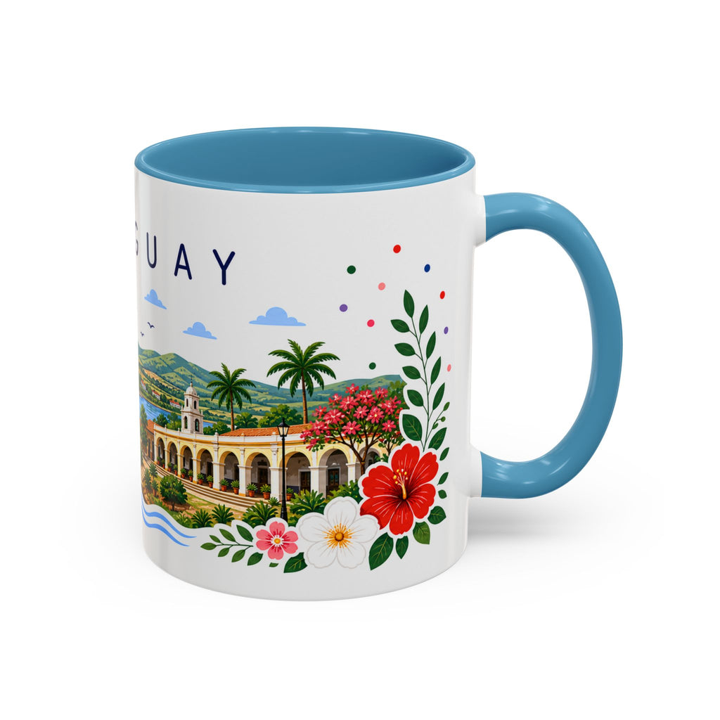 Paraguay Coffee Mug | Travel Souvenir Accent Mug | Place Gift Ceramic Cup 11oz 15oz