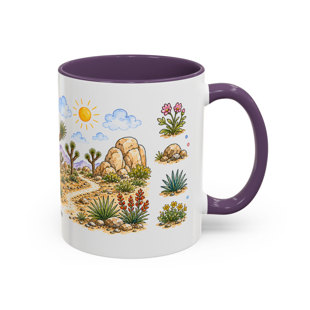 Joshua Tree National Park Mug | US Travel Souvenir Accent Coffee Mug | 11oz 15oz Ceramic Cup