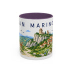 San Marino Coffee Mug | Travel Souvenir Accent Mug | Country Gift Ceramic Cup 11oz 15oz