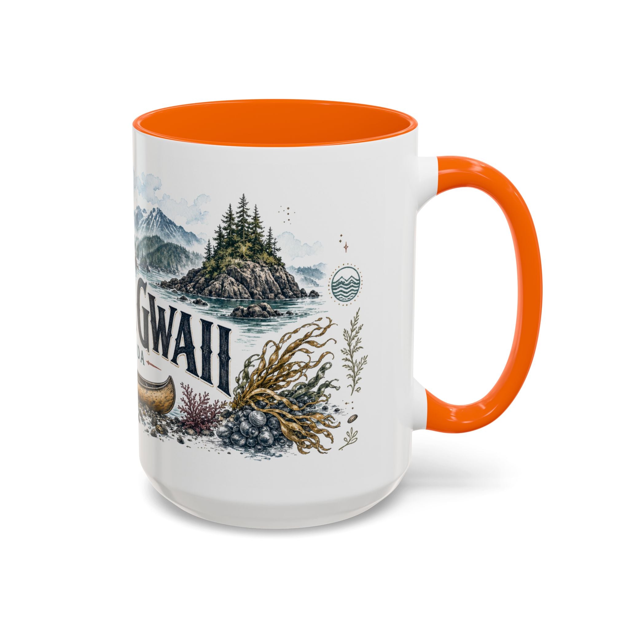 Haida Gwaii Mug, Canada Travel Souvenir, Bucket List Gift, Accent Ceramic Coffee Mug 11oz 15oz