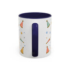 New Year Midnight Mug | Candle Firework Watercolor Party Gift | Accent Cup 11oz 15oz