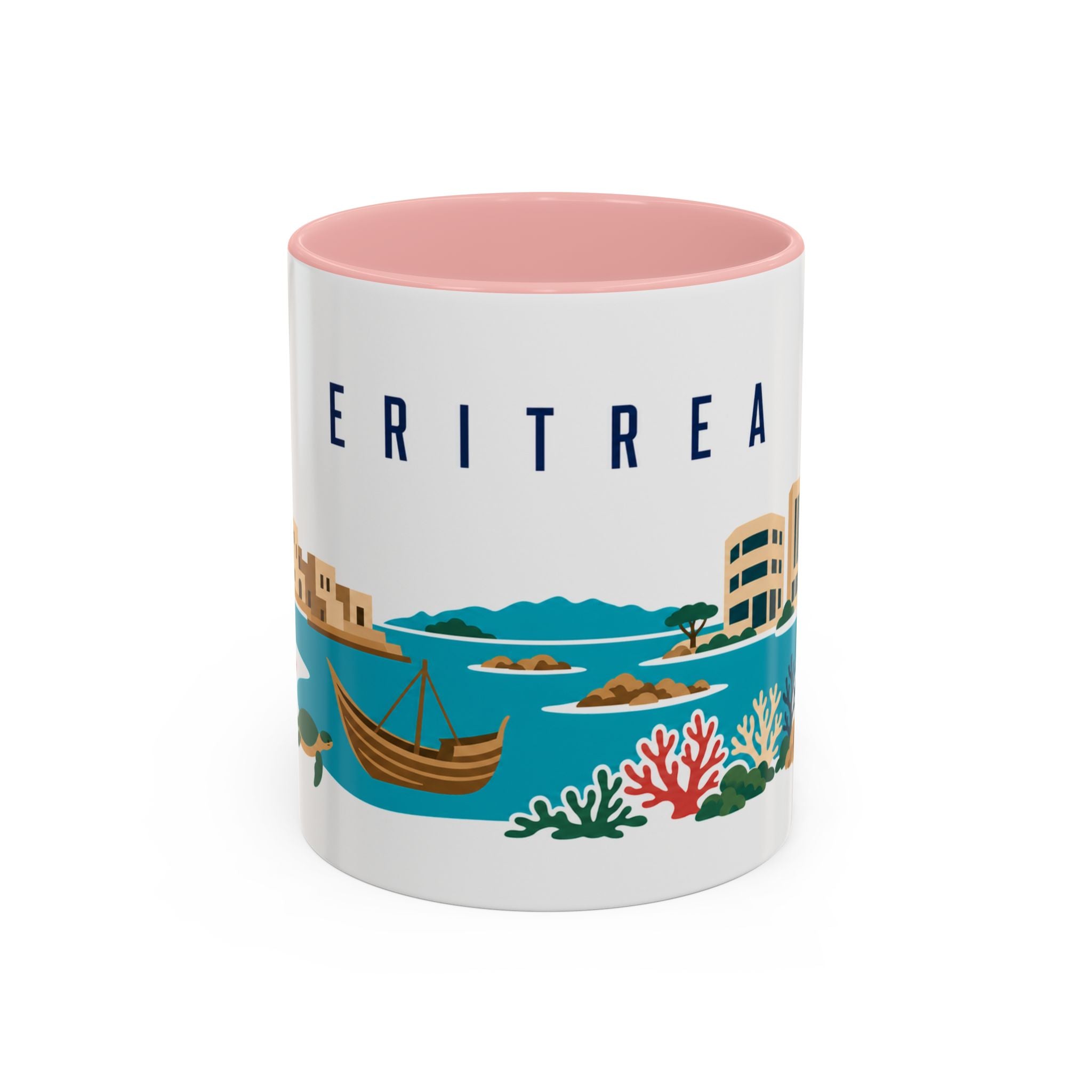 Eritrea Coffee Mug | Travel Souvenir Accent Mug | Country Gift Ceramic Cup 11oz 15oz