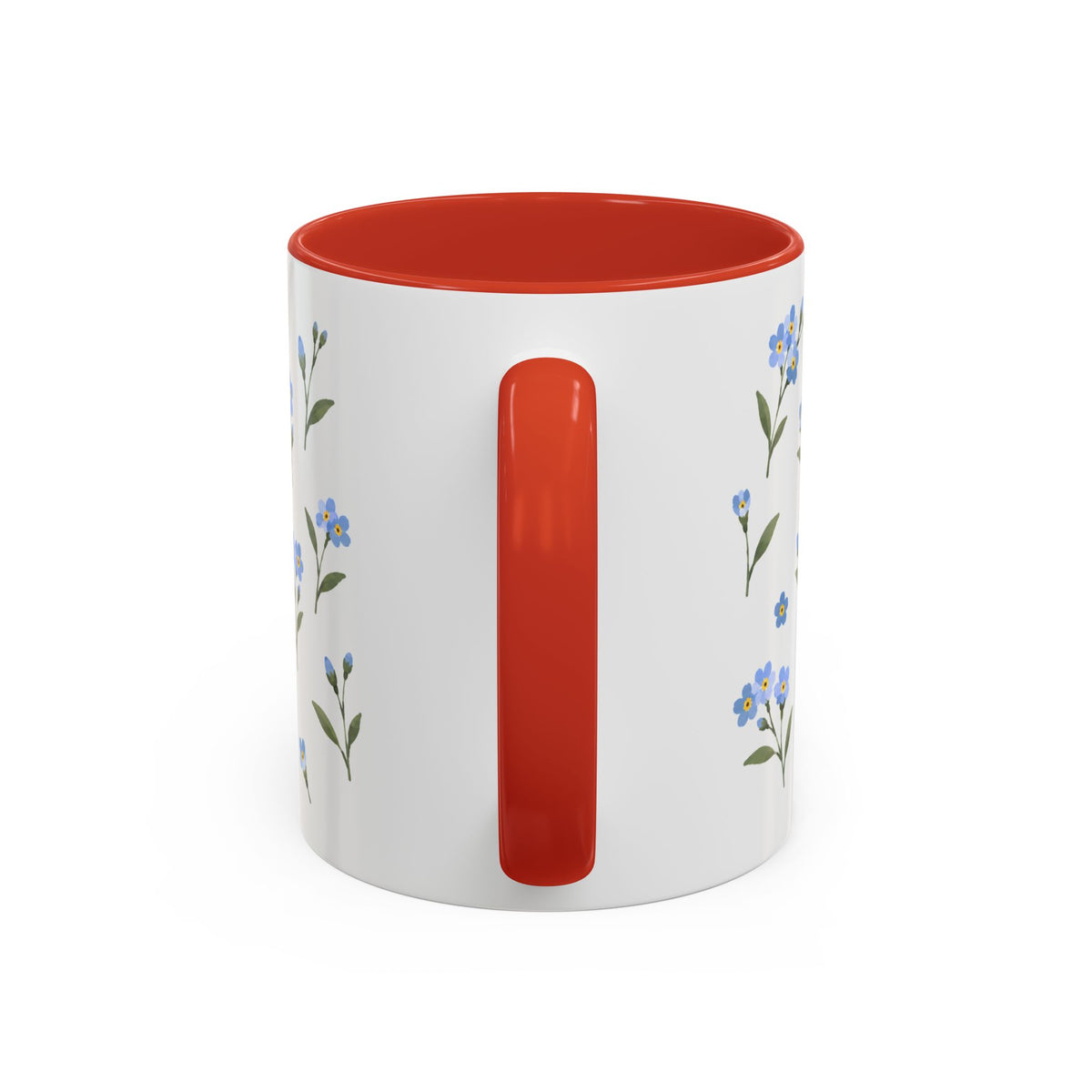 Alaska Forget-me-not Mug, State Flower Floral Coffee Cup, 11oz Botanical Gift