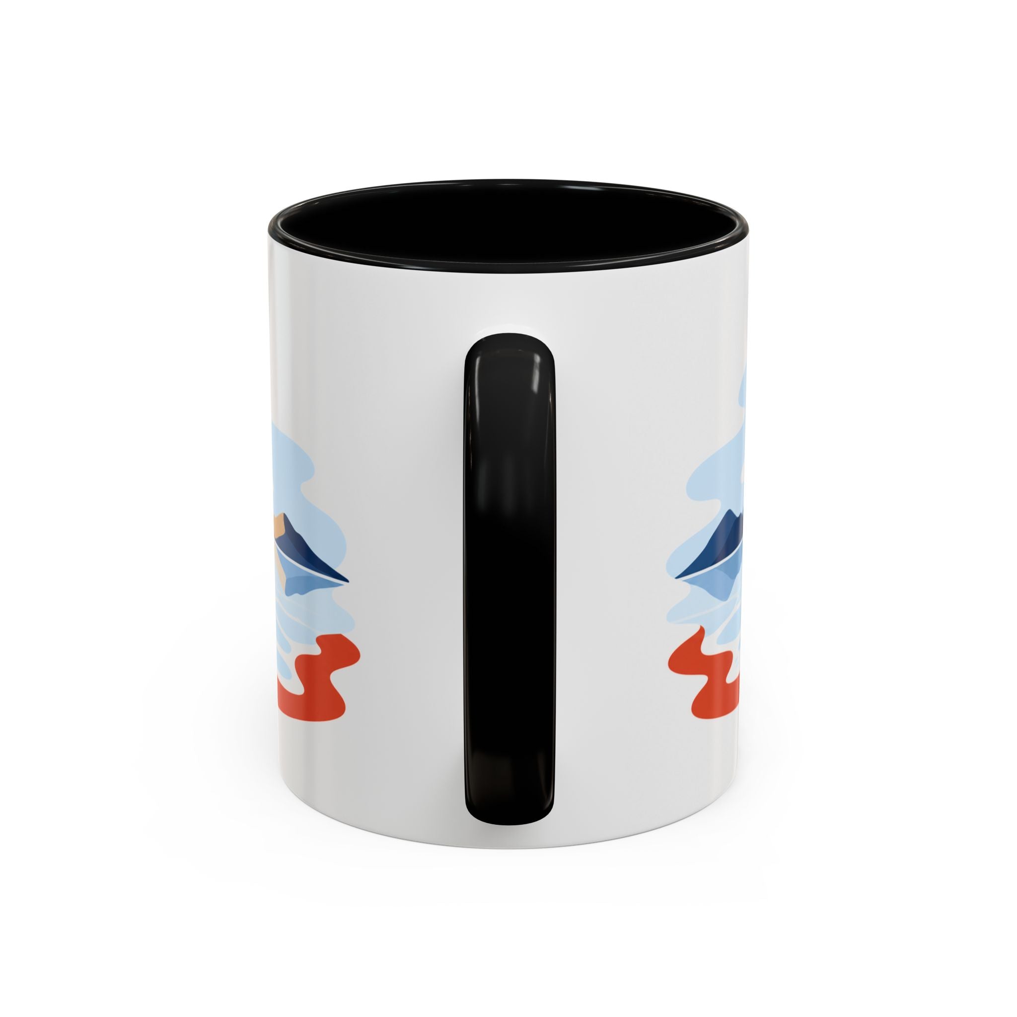 Salar de Uyuni Coffee Mug | Travel Destination Souvenir Gift | Accent Color Ceramic 11oz 15oz