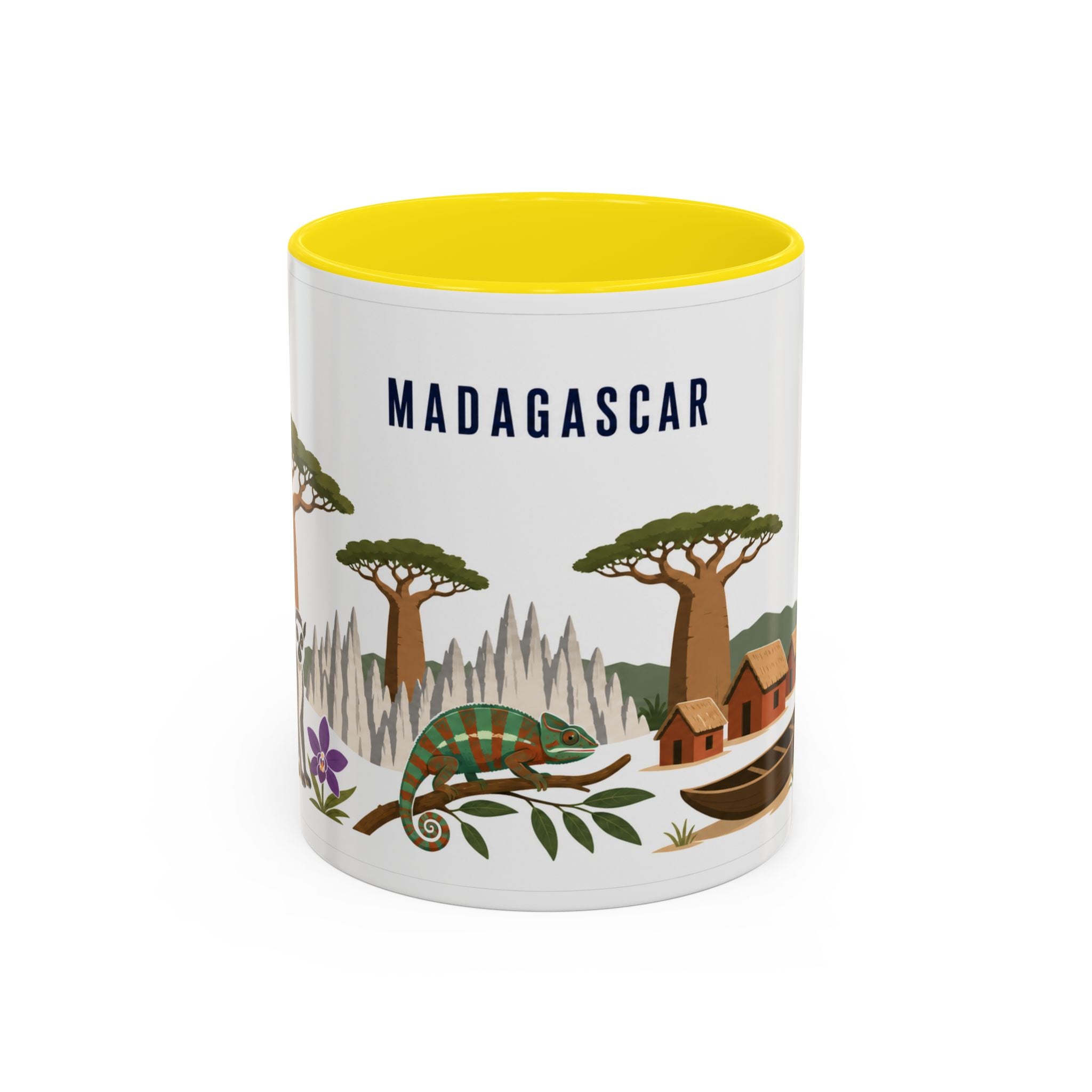 Madagascar Home Country Mug | Moving Away Gift | Long Distance Friendship | 11 oz 15 oz Accent Mug