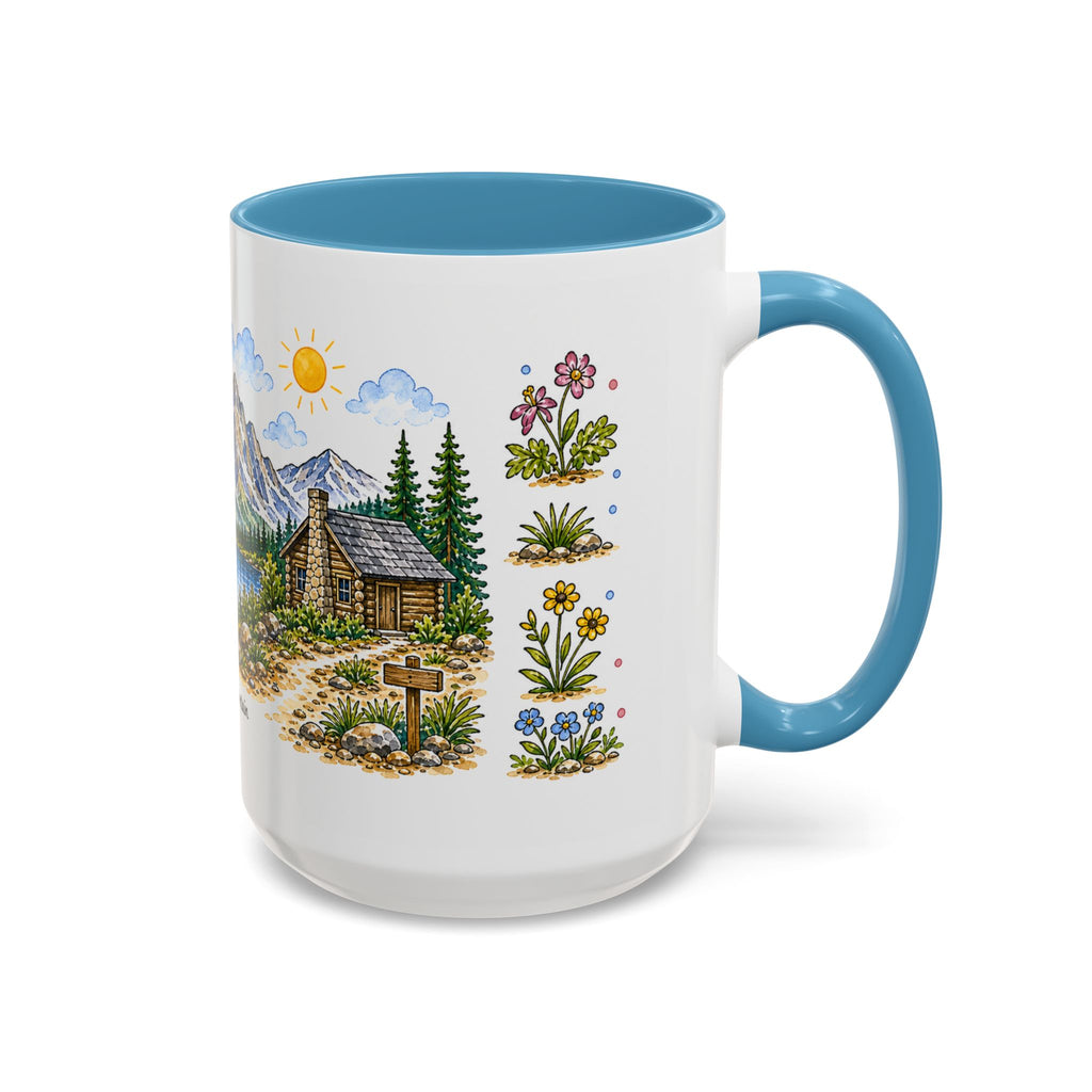 Rocky Mountain National Park Mug | US Travel Souvenir Accent Coffee Mug | 11oz 15oz Ceramic Cup
