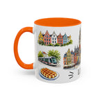 Lille Illustrated Travel Mug | City Souvenir Accent Coffee Mug | 11oz 15oz Ceramic Cup