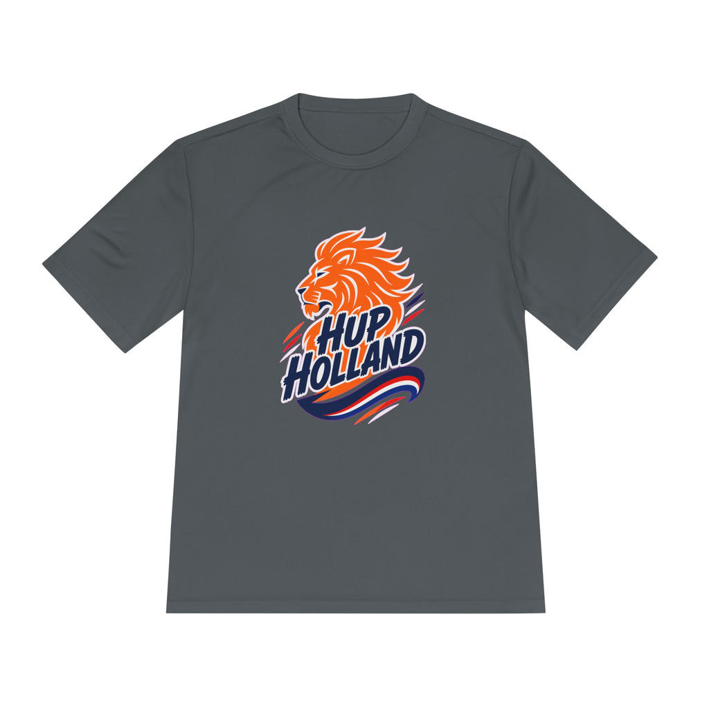 Hup Holland Netherlands Soccer Fan Shirt, Moisture Wicking Sport Tee