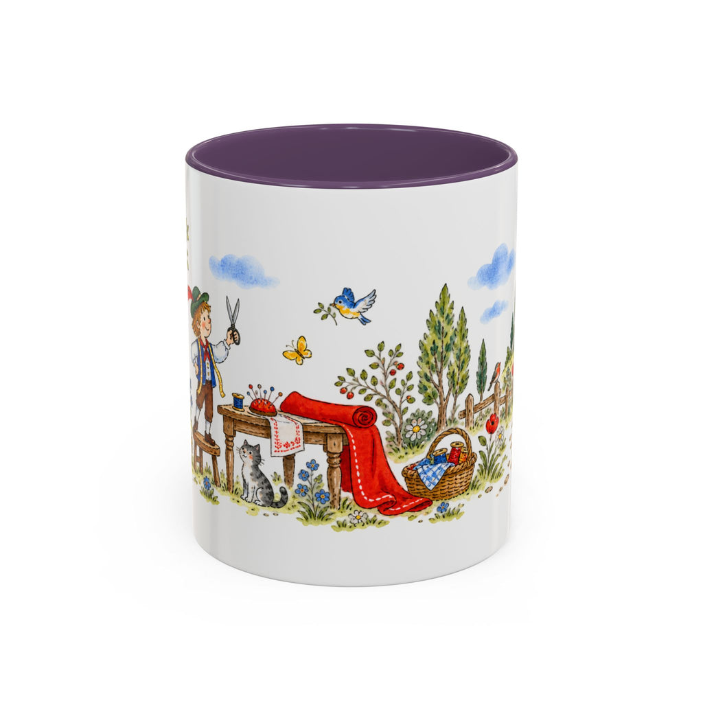 The Brave Little Tailor Mug | Storybook Fairy Tale Accent Coffee Mug | EveryLegend
