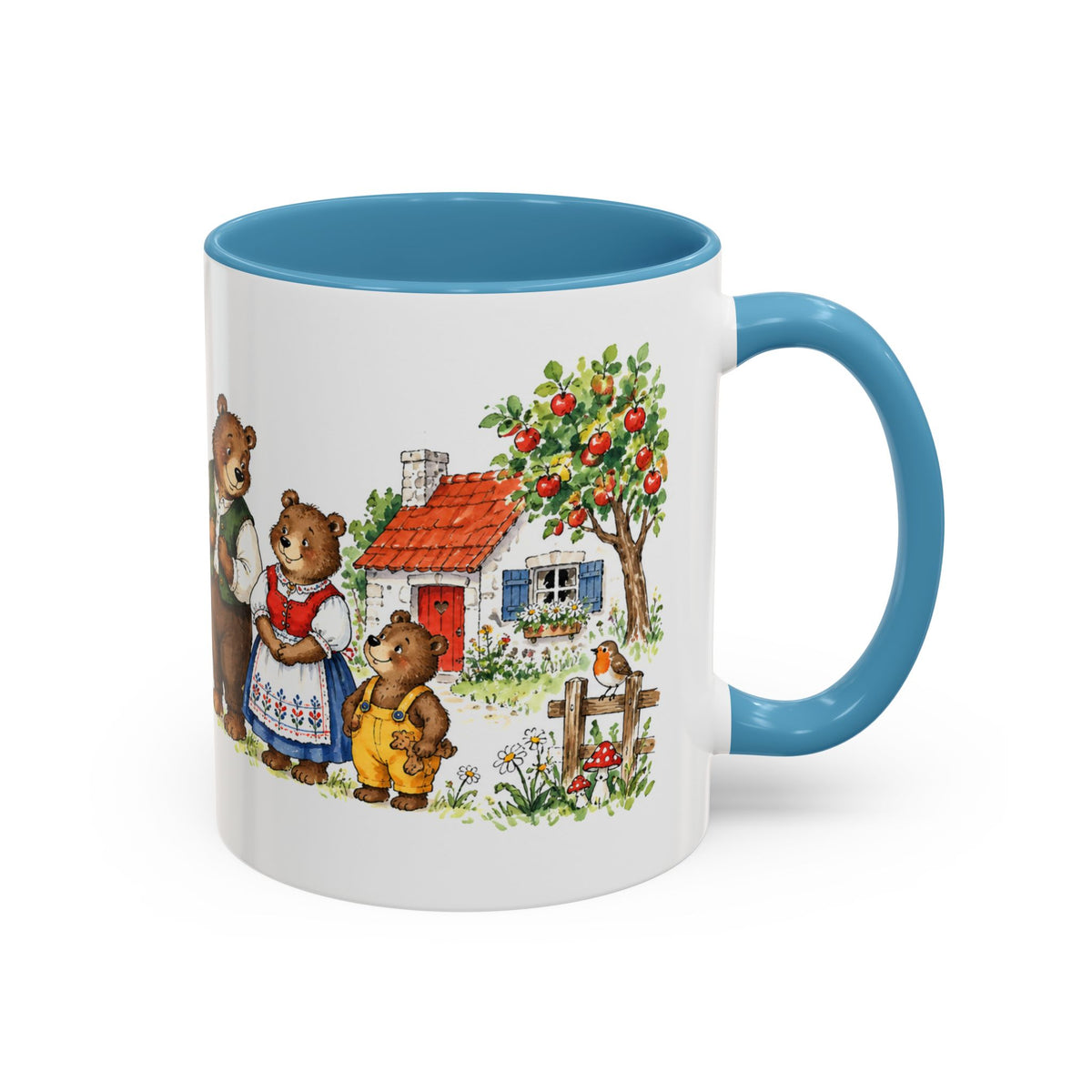 Goldilocks and the Three Bears Mug | Storybook Fairy Tale Accent Coffee Mug | EveryLegend
