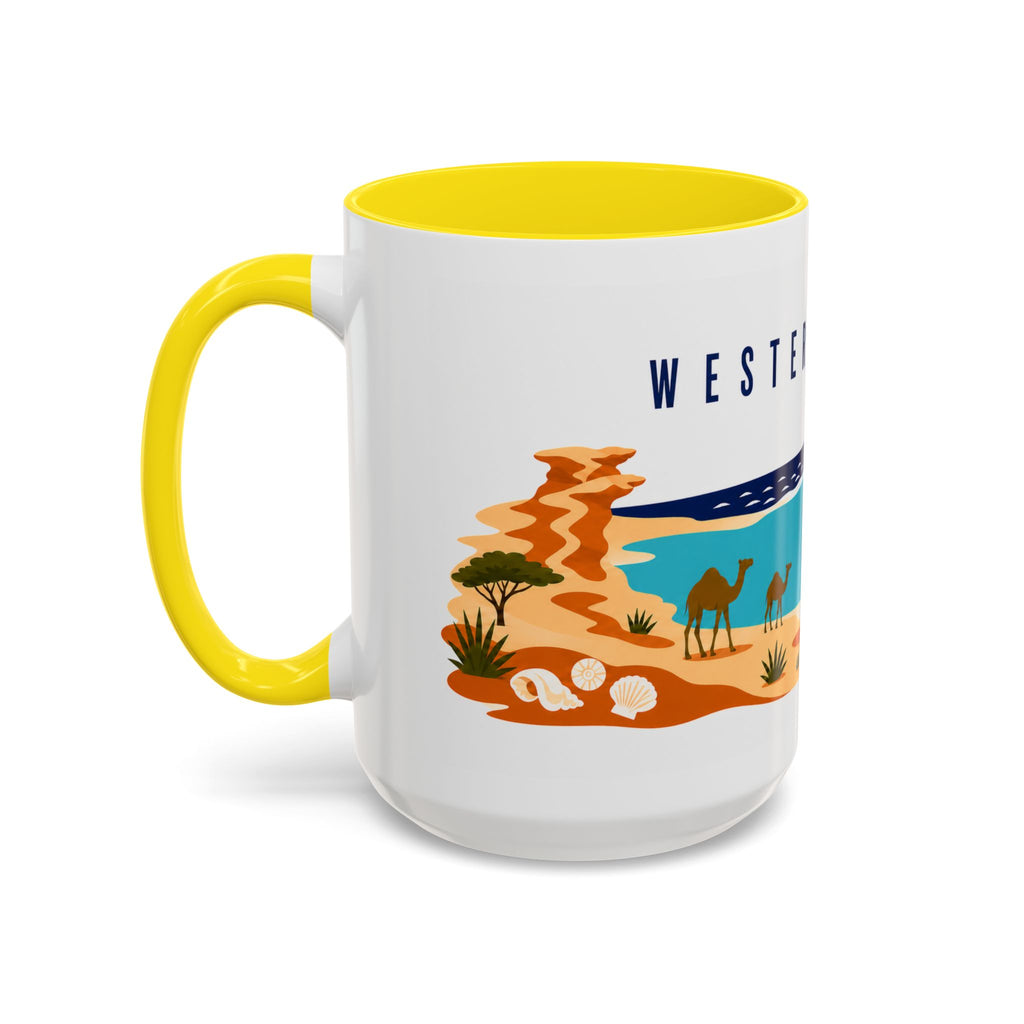 Western Sahara Coffee Mug | Travel Souvenir Accent Mug | Country Gift Ceramic Cup 11oz 15oz