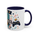 Custom Gamer Birthday Mug | Level Unlocked Name Age Coffee Cup