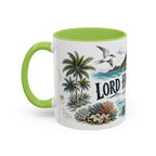 Lord Howe Island Mug, Australia Travel Souvenir, Bucket List Gift, Accent Ceramic Coffee Mug 11oz 15oz