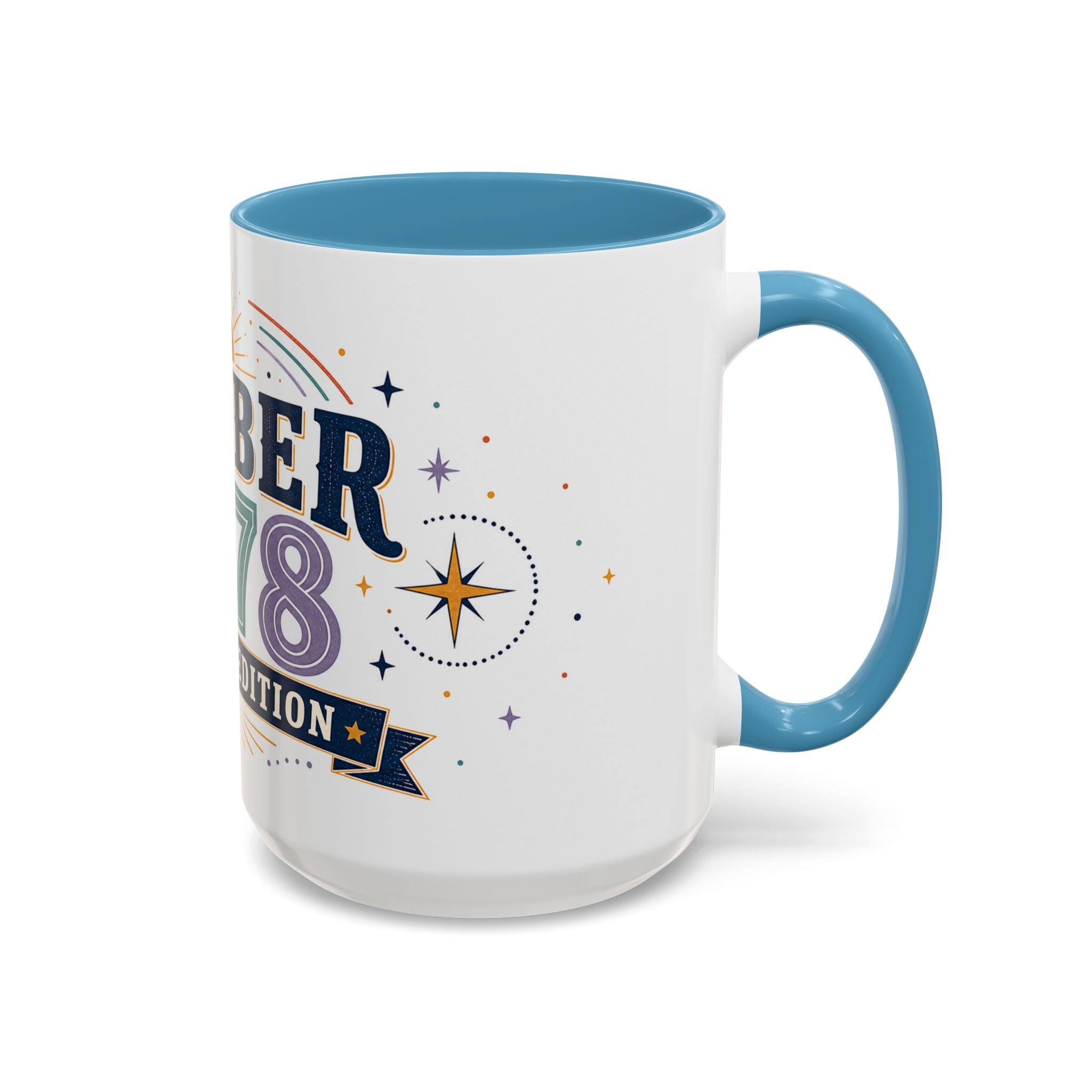 Custom Birthday Mug | Celestial Retro Design, Limited Edition (11oz or 15oz)