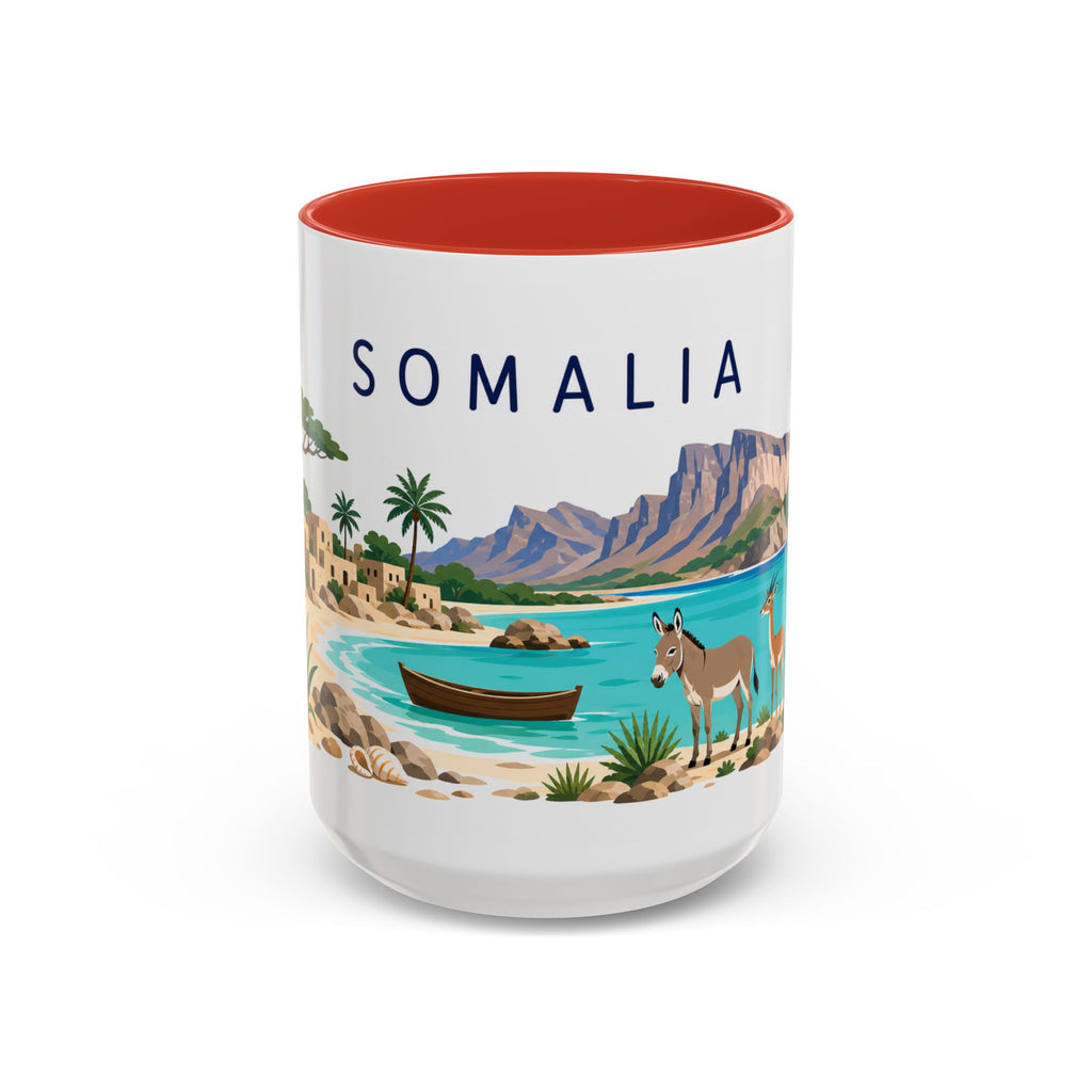 Somalia Coffee Mug | Travel Souvenir Accent Mug | Country Gift Ceramic Cup 11oz 15oz
