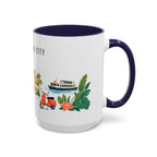 Ho Chi Minh City Coffee Mug | Vietnam Travel Souvenir | Porcelain Decal City Gift | 11oz 15oz Accent Mug