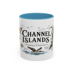 Channel Islands National Park Coffee Mug | California Island Wildlife Marine Gift | Accent Color Ceramic 11oz 15oz