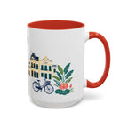 Hanoi Coffee Mug | Vietnam Travel Souvenir | Porcelain Decal City Gift | 11oz 15oz Accent Mug