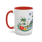 Nigeria Coffee Mug | Travel Souvenir Accent Mug | Country Gift Ceramic Cup 11oz 15oz