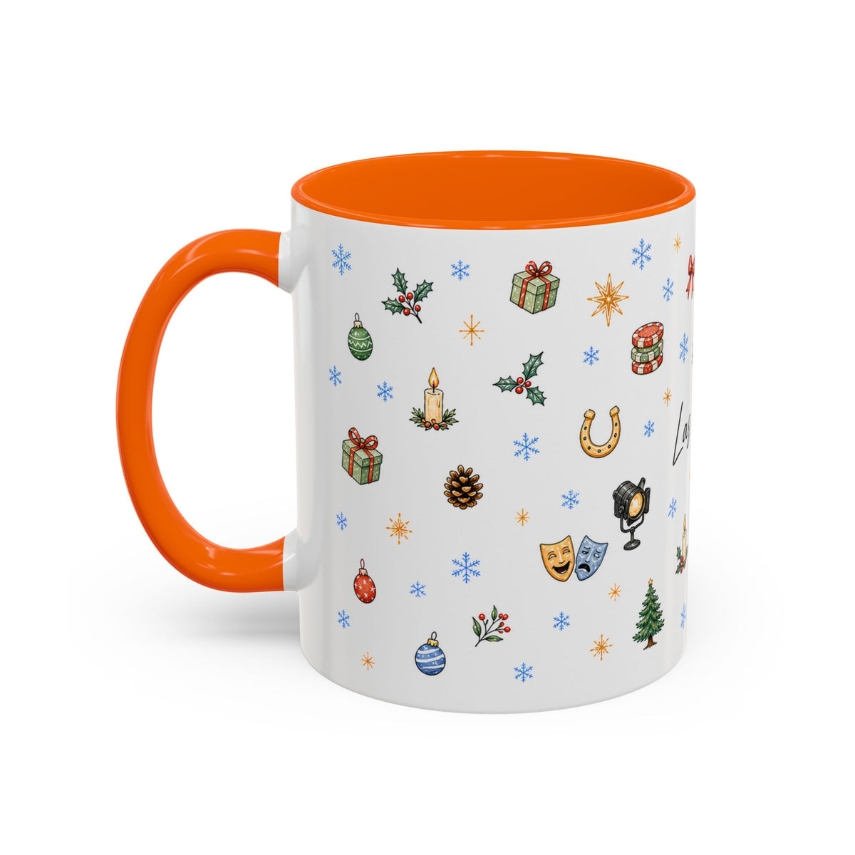 Las Vegas Christmas Mug | Watercolor City Souvenir, Travel Memories (11oz, 15oz)