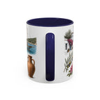 Mugla Coffee Mug | Turkey Travel Souvenir | Vintage Illustrated City Gift | 11 oz 15 oz Accent Mug