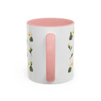 Arizona Saguaro cactus blossom Mug, State Flower Floral Coffee Cup, 11oz Botanical Gift