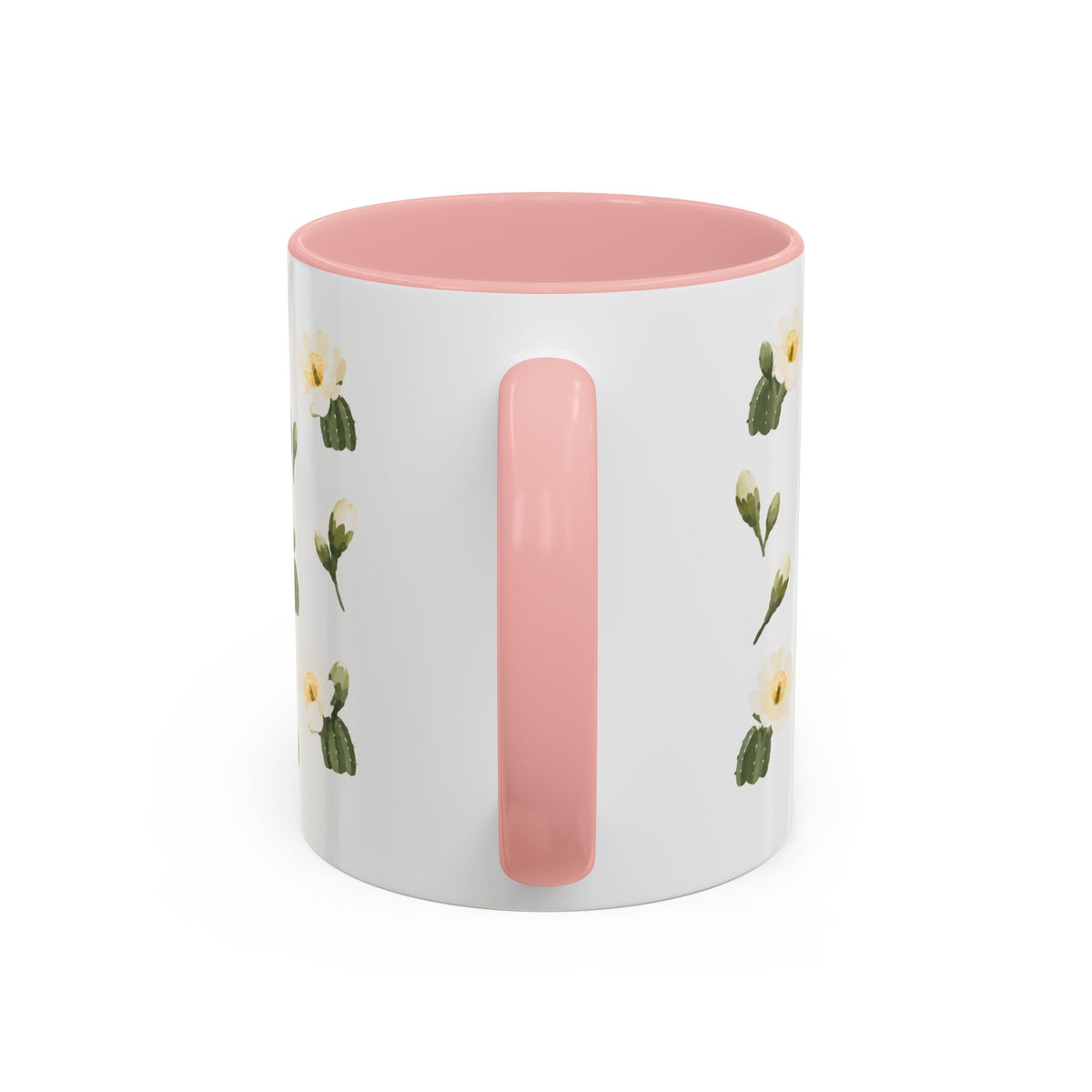 Arizona Saguaro cactus blossom Mug, State Flower Floral Coffee Cup, 11oz Botanical Gift