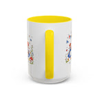 Storybook Cottage Breakfast Mug | Hand Painted Fairy Tale Accent Coffee Mug