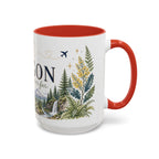 Oregon State Mug | Moving Away, Long Distance Friendship Gift | 11oz 15oz Accent Mug