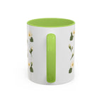 Arizona Saguaro cactus blossom Mug, State Flower Floral Coffee Cup, 11oz Botanical Gift