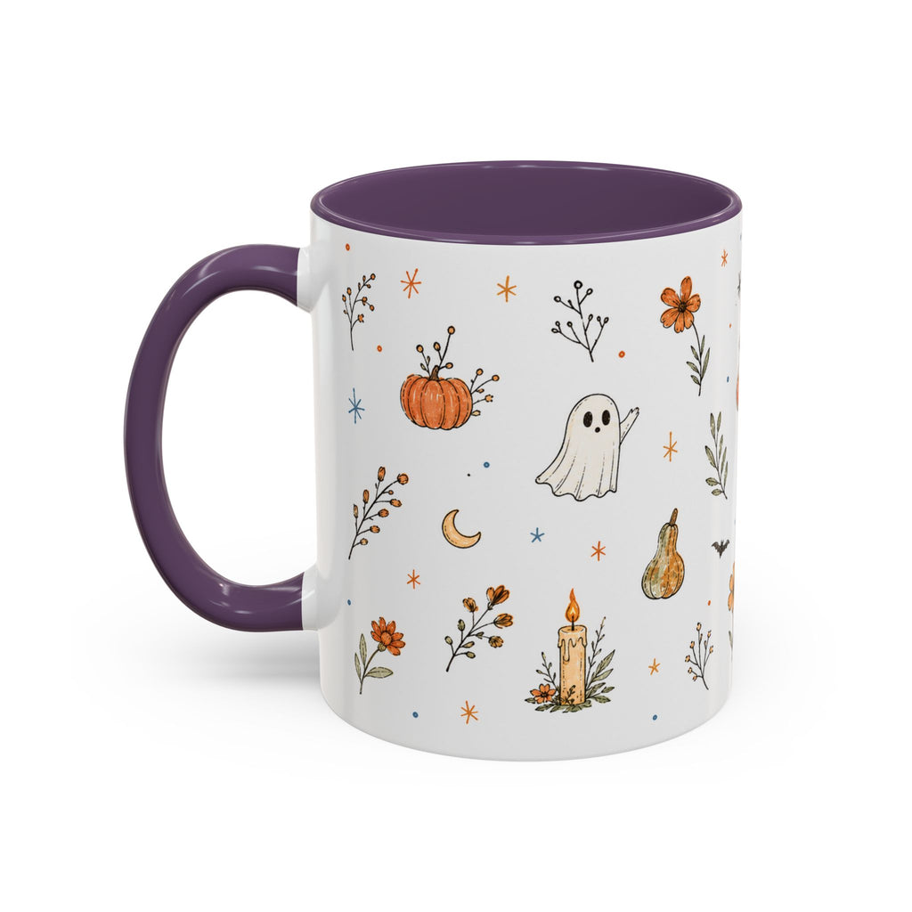 Cute Halloween Mug | Friendly Ghost Potion Watercolor Gift | Magic Accent Cup 11oz 15oz