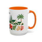 Norfolk Island Coffee Mug | Travel Souvenir Accent Mug | Country Gift Ceramic Cup 11oz 15oz