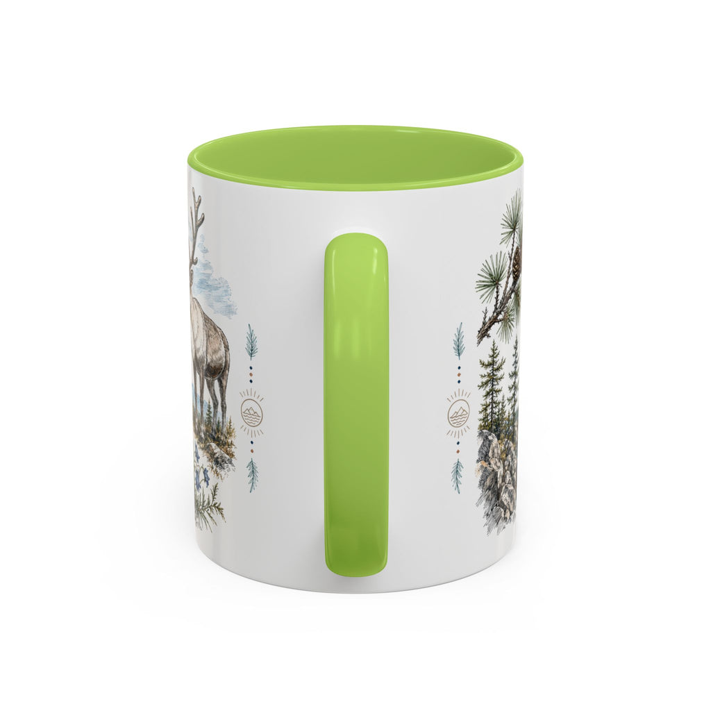 Khuvsgul Lake Mug, Mongolia Travel Souvenir, Bucket List Gift, Accent Ceramic Coffee Mug 11oz 15oz