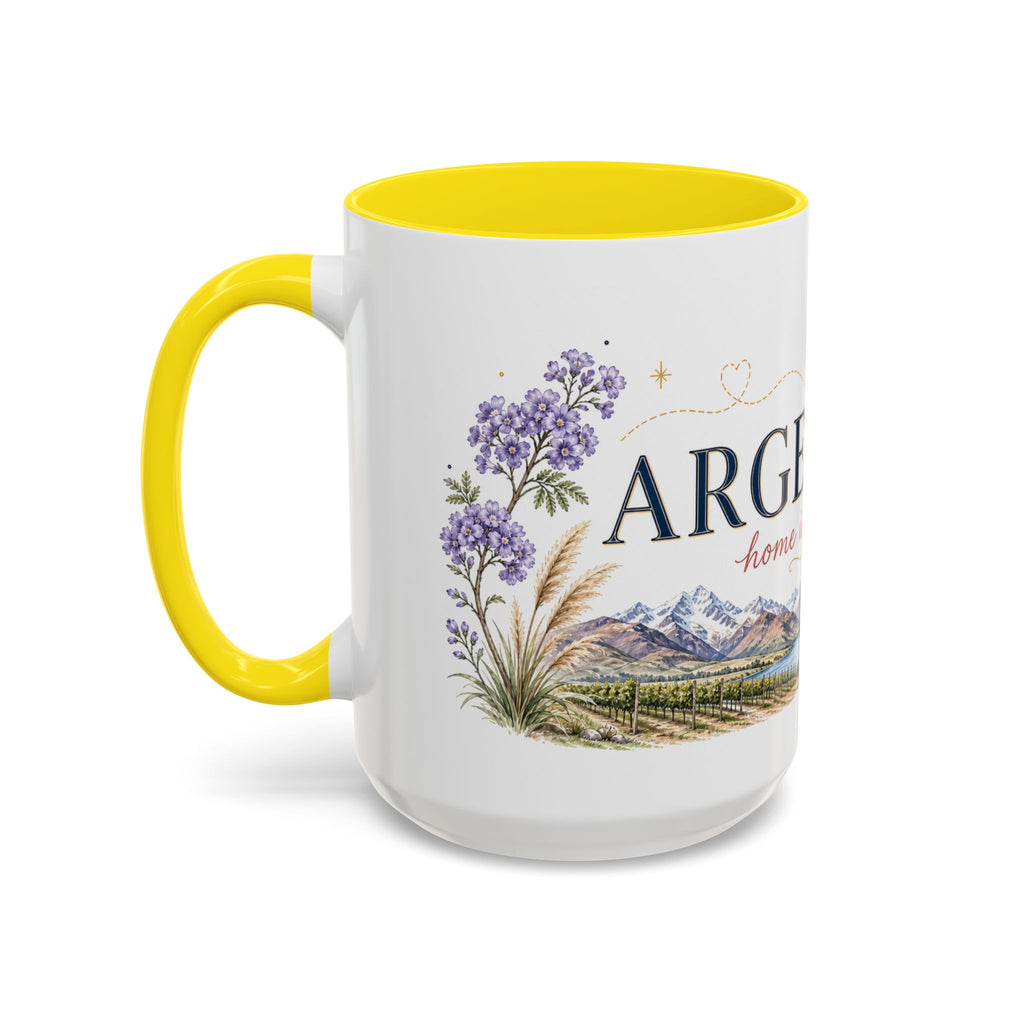 Argentina Home Country Mug | Moving Away Gift | Long Distance Friendship | 11 oz 15 oz Accent Mug