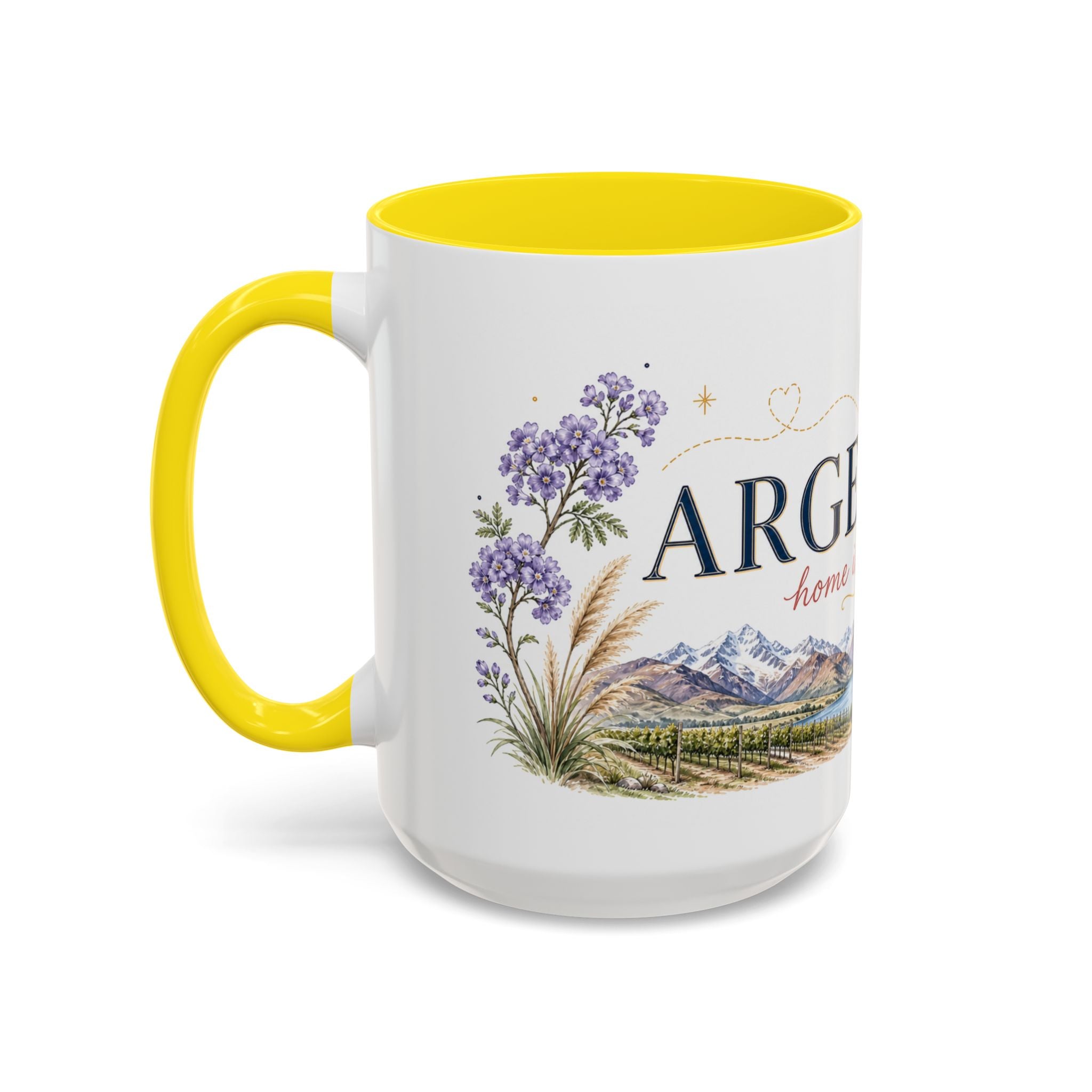 Argentina Home Country Mug | Moving Away Gift | Long Distance Friendship | 11 oz 15 oz Accent Mug