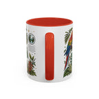 Amazon Rainforest Coffee Mug | Travel Destination Souvenir Gift | Accent Color Ceramic 11oz 15oz