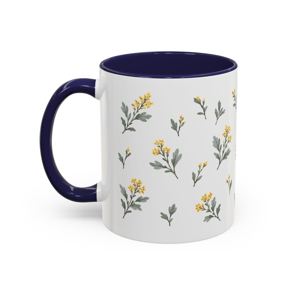 Nevada Sagebrush Mug, State Flower Floral Coffee Cup, 11oz Botanical Gift