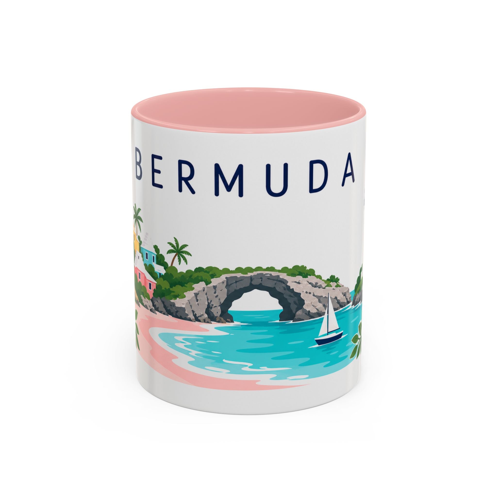 Bermuda Coffee Mug | Travel Souvenir Accent Mug | Country Gift Ceramic Cup 11oz 15oz