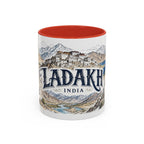 Ladakh Mug, India Travel Souvenir, Bucket List Gift, Accent Ceramic Coffee Mug 11oz 15oz